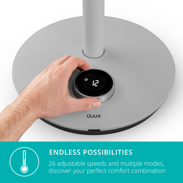 Duux Whisper Flex Smart Fan (Grey)