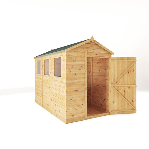 Mercia Shiplap Apex Wooden Shed 9 x 5