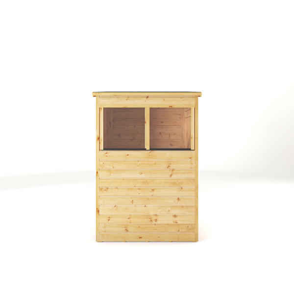 Mercia Shiplap Pent Wooden Shed 4 x 4