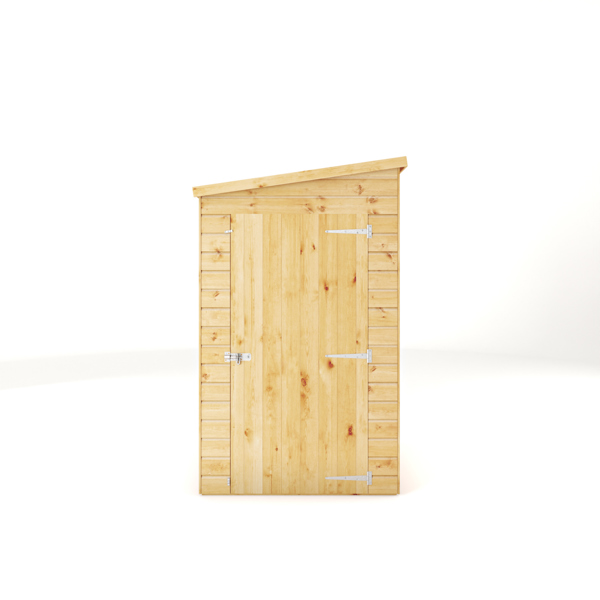 Mercia Shiplap Pent Wooden Shed 4 x 4 - Windowless