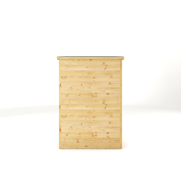 Mercia Shiplap Pent Wooden Shed 4 x 4 - Windowless