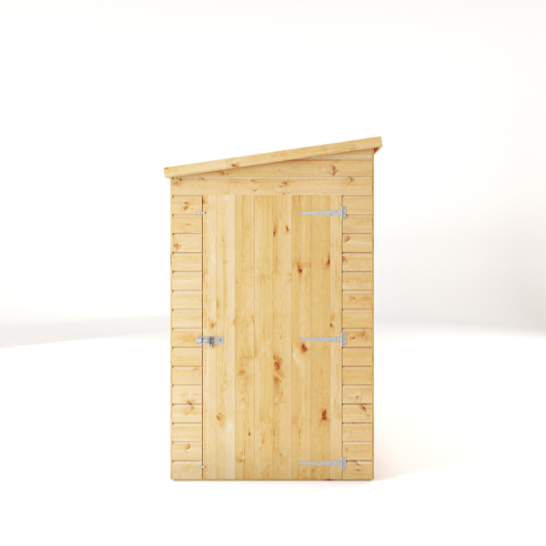 Mercia Shiplap Pent Wooden Shed 16 x 4 - Windowless