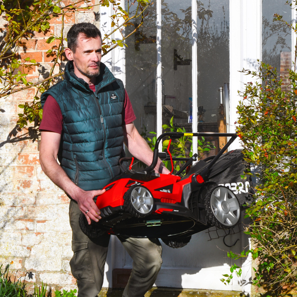 Cobra MX3440VX 34cm 40V Cordless Lawn Mower with Battery & Charger (Hand Propelled)