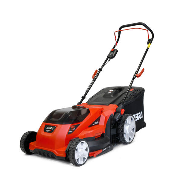 Cobra MX4340VX 43cm 40V Cordless Lawn Mower with Battery & Charger (Hand Propelled)