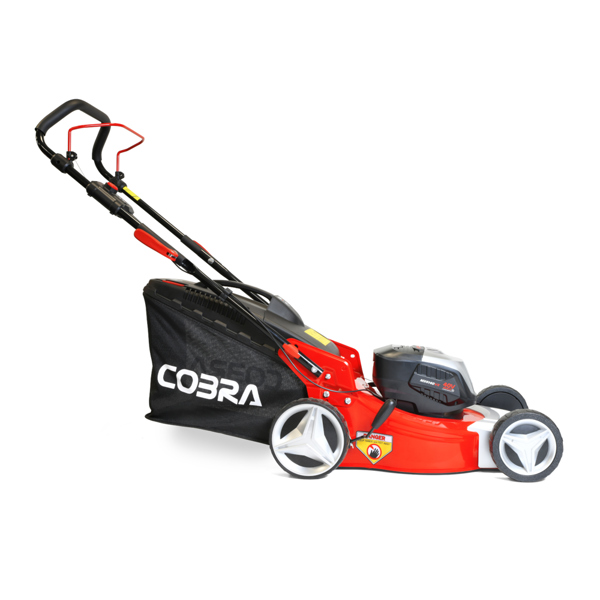 Cobra MX4140VX 41cm 40V Cordless Lawn Mower with Battery & Charger (Hand Propelled)