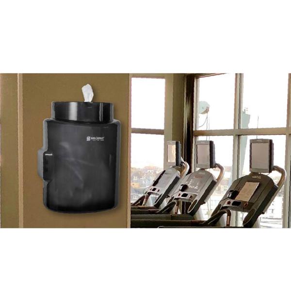 Wet Wipe Dispenser - Black (800-2000 Sheet)