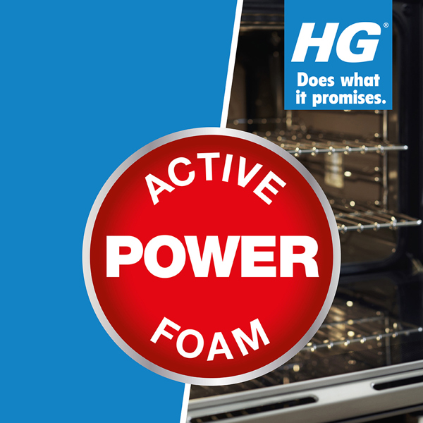 HG Oven, Grill & Barbecue Cleaner with Microfibre Cloth