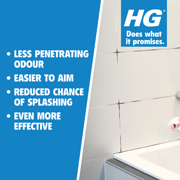 HG Mould Remover Foam Spray with Foam Scourer