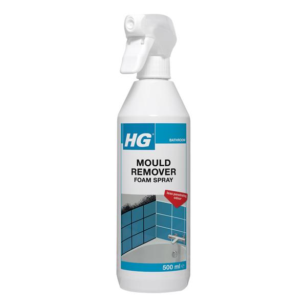 HG Mould Remover Foam Spray with Foam Scourer