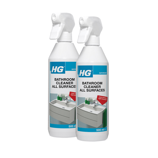 HG Bathroom Cleaner All Surfaces (Pack of 2)