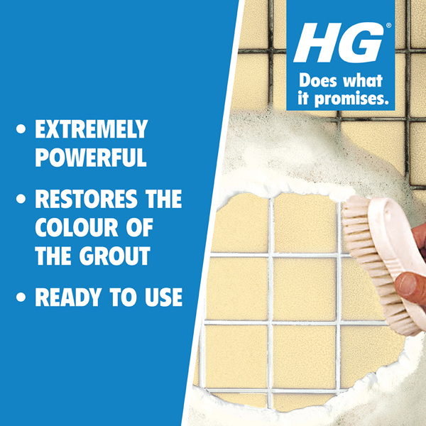 HG Grout Cleaner with Scrubbing Brush