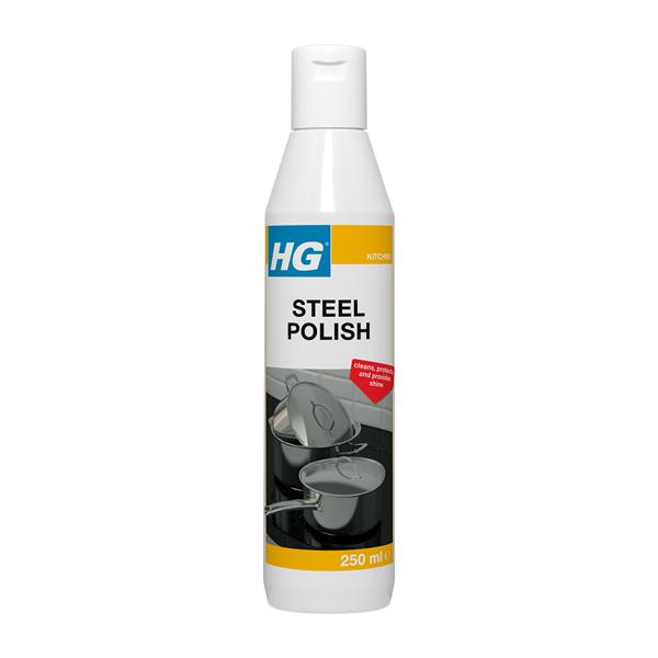 HG Steel Polish with Microfibre Cloth