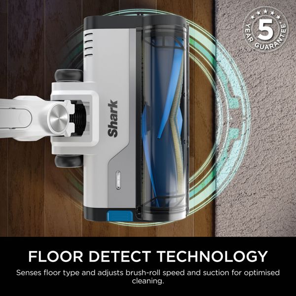 Shark PowerPro Cordless Stick Vacuum with Anti Hair Wrap & Floor Detect IZ380UK
