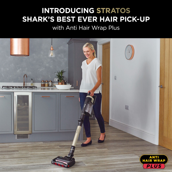 Shark Stratos Anti Hair Wrap Plus Pet Pro Cordless Vacuum (Single Battery) IZ400UKT