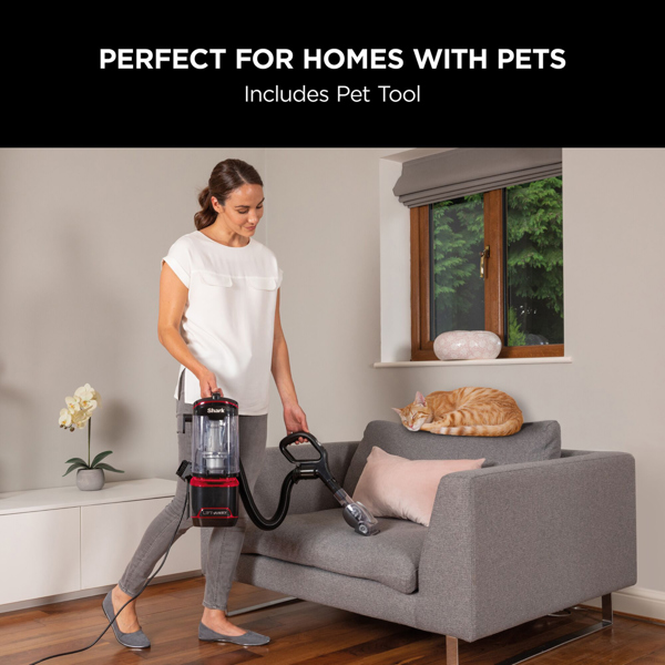 Shark Classic Upright Pet Vacuum with Lift-Away NV602UKT