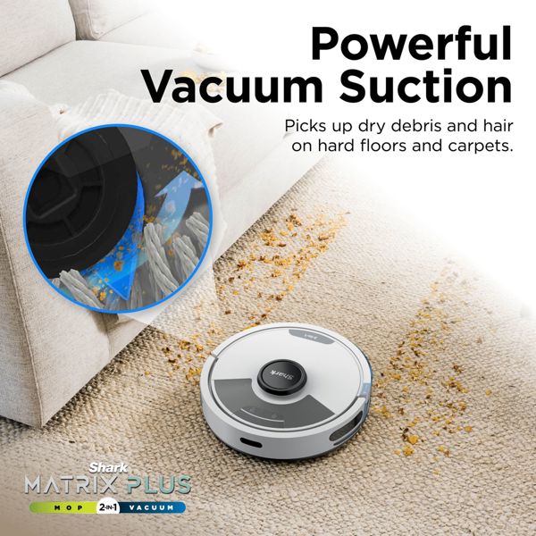 Shark Matrix Plus 2-in-1 Robot Vacuum & Mop RV2620WDUKWH