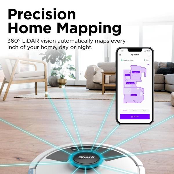 Shark Matrix Plus 2-in-1 Robot Vacuum & Mop RV2620WDUKWH