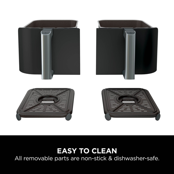 Ninja Foodi 4-in-1 Dual Zone Air Fryer 7.6L AF200UK