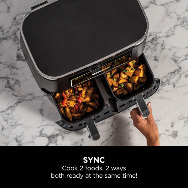 Ninja Foodi 4-in-1 Dual Zone Air Fryer 7.6L AF200UK