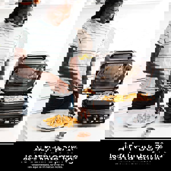 Ninja Foodi MAX PRO Health Grill, Flat Plate & Air Fryer AG651UK