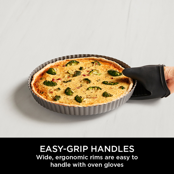 Ninja Foodi ZEROSTICK 25cm Tart & Flan Tin B30910EUUK