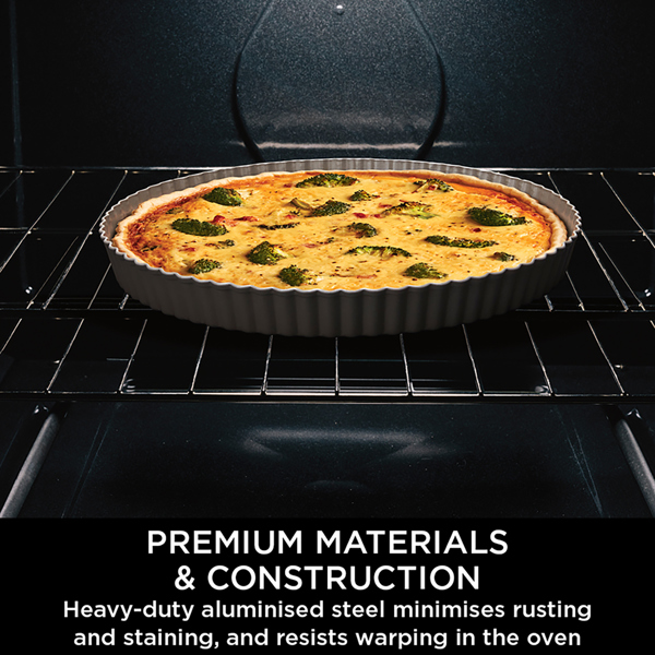 Ninja Foodi ZEROSTICK 25cm Tart & Flan Tin B30910EUUK