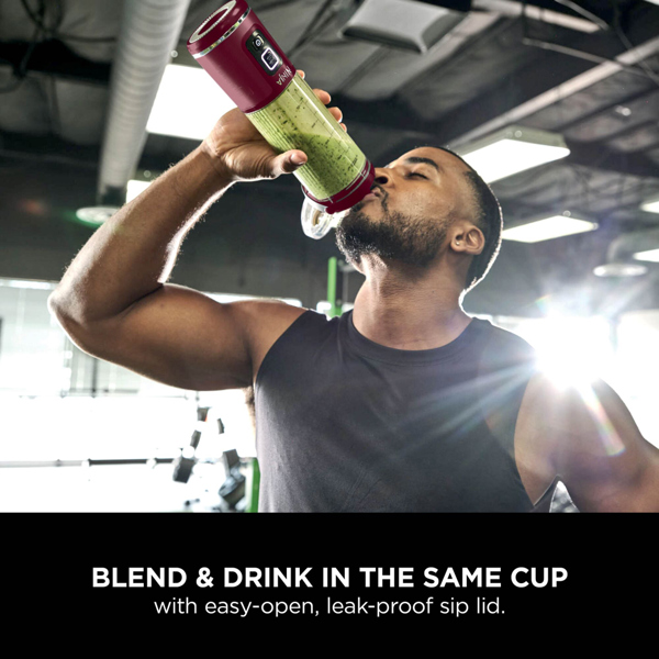 Ninja Blast Cordless Portable Blender (Cranberry) BC151UKCR