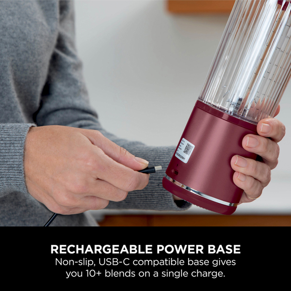 Ninja Blast Cordless Portable Blender (Cranberry) BC151UKCR