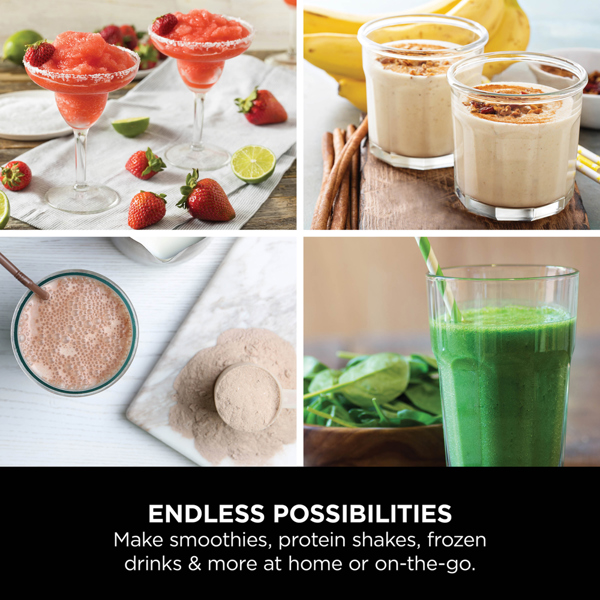 Ninja Blast Cordless Portable Blender (Denim Blue) BC151UKNV