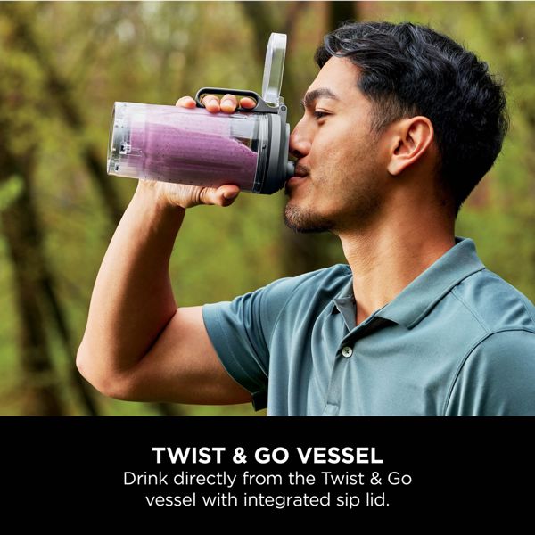 Ninja Blast Max Portable Blender (Cool Grey) BC251UKGY