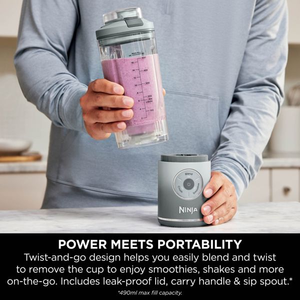 Ninja Blast Max Portable Blender (Silver) BC251UKSL