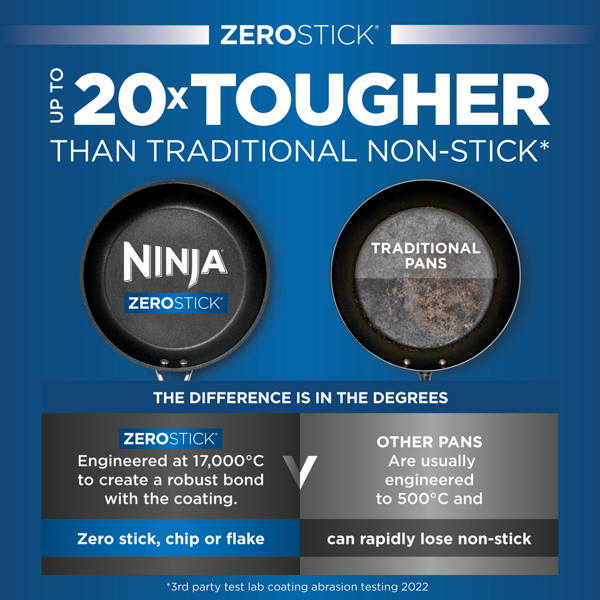 Ninja ZEROSTICK Essentials 3-Piece Pan Set C13000UK