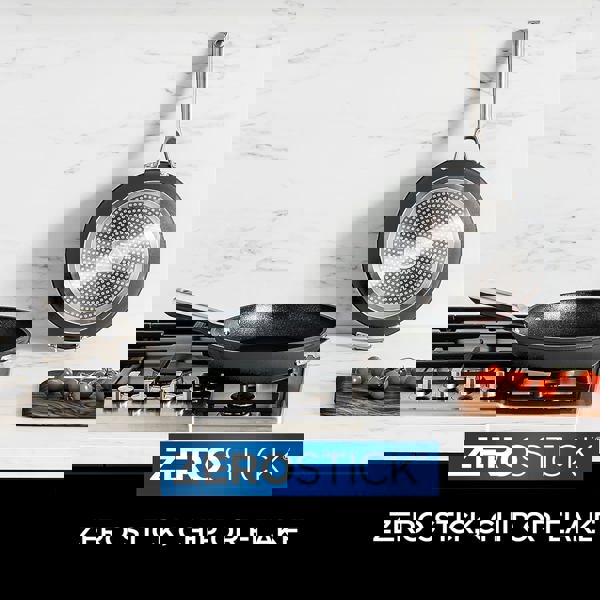 Ninja ZEROSTICK Stackable 2-Piece Frying Pan Set (20cm & 26cm) C52000UK