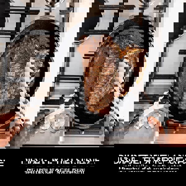 Ninja ZEROSTICK Stackable 5-Piece Pan Set C55000UK