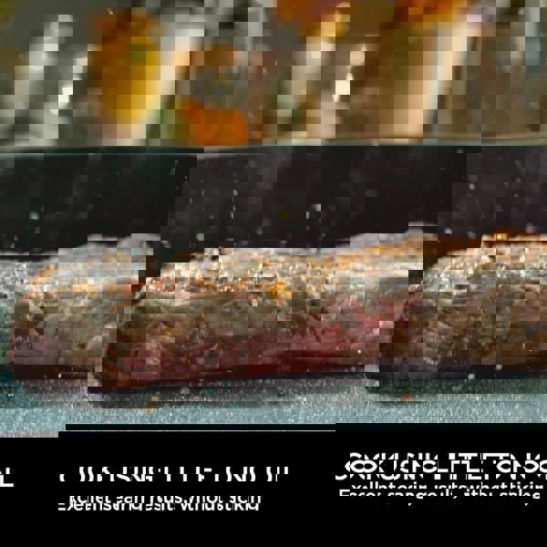 Ninja ZEROSTICK Stainless Steel 26cm Saute Pan with Lid C60126UK