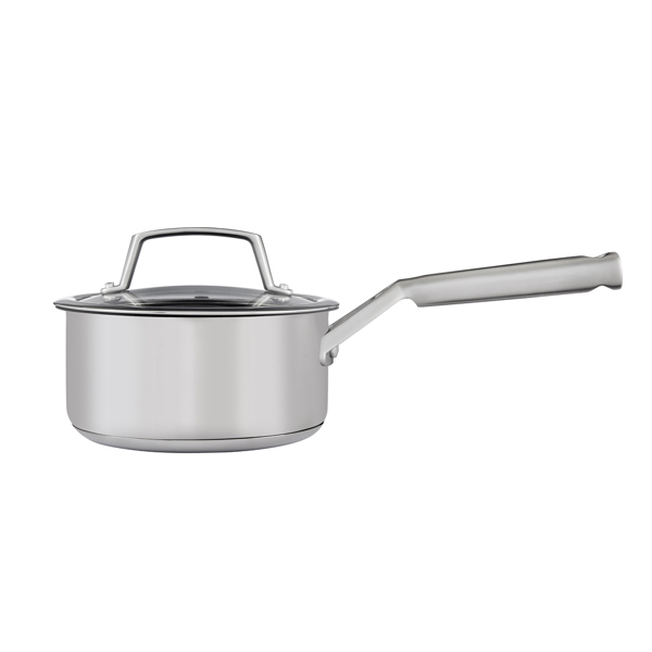 Ninja ZEROSTICK Stainless Steel 16cm Saucepan with Lid C60216UK
