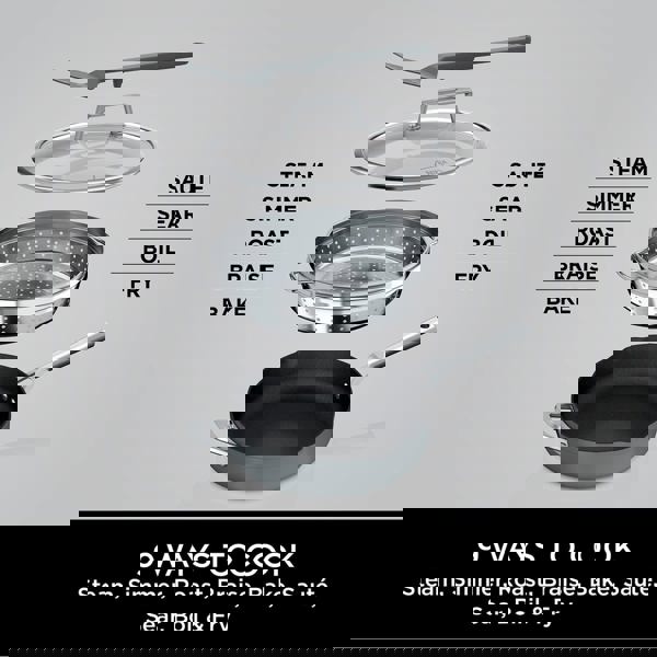 Ninja Foodi 9-in-1 PossiblePan with ZEROSTICK (Sea Salt Grey) CW102GYUK