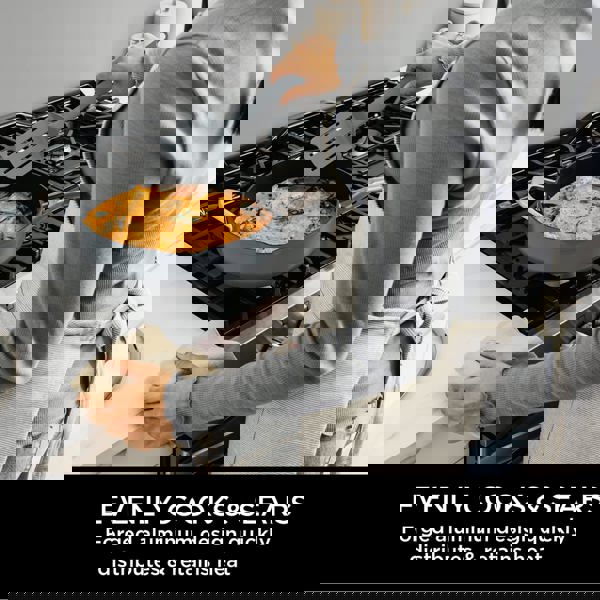 Ninja Foodi 9-in-1 PossiblePan with ZEROSTICK (Sea Salt Grey) CW102GYUK