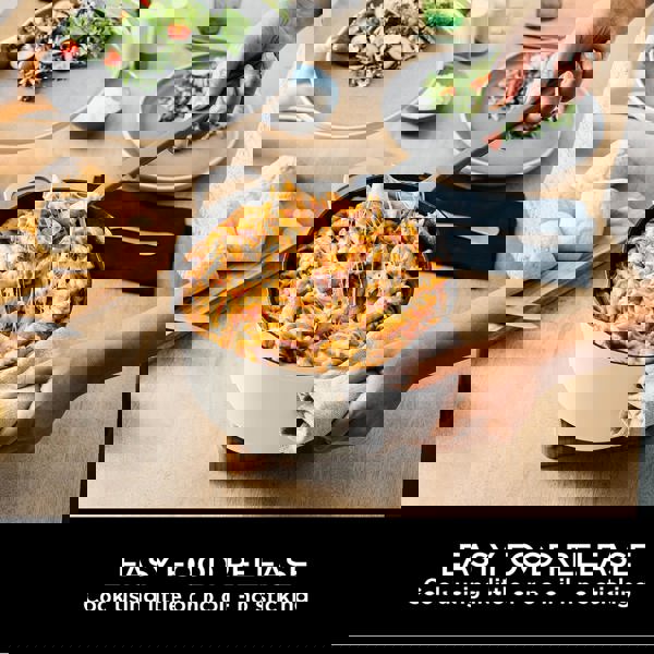 Ninja Foodi 8-in-1 PossiblePot with ZEROSTICK (Vanilla Bean) CW202WHUK