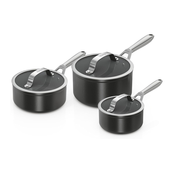 Ninja ZEROSTICK Ceramic Pro 3-Piece Saucepan Set CW33000UK
