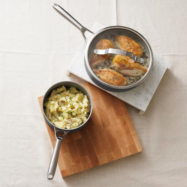 Ninja ZEROSTICK Ceramic Pro 3-Piece Saucepan Set CW33000UK