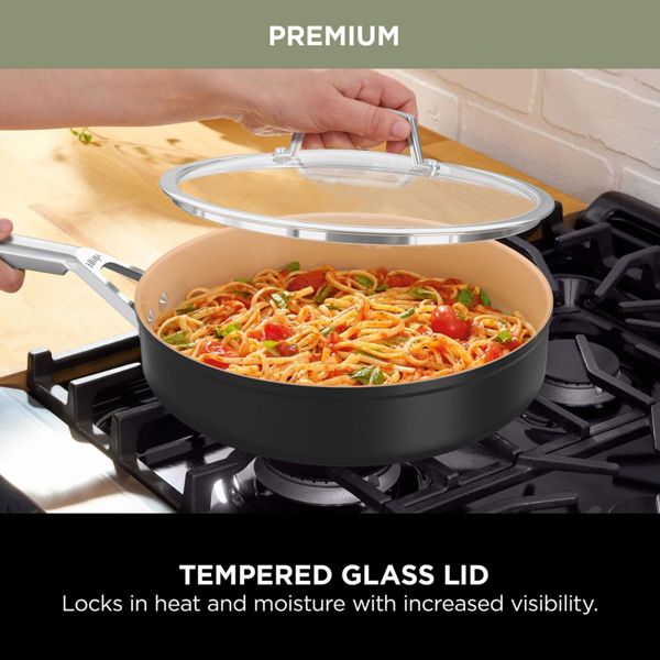 Ninja Extended Life Ceramic 18cm Saucepan CW90218UK