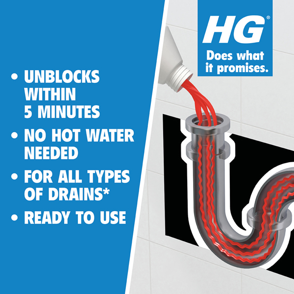 HG Drain & Plug Unblocker