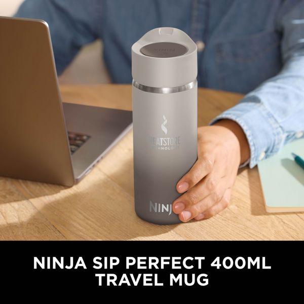 Ninja 400ml Sip Perfect Travel Mug (Stone) DW1603EUUKST