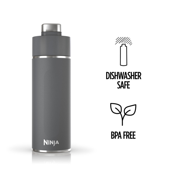 Ninja Thirsti 700ml Travel Bottle (Dark Grey) DW2401EUUKGY