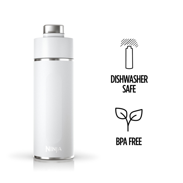 Ninja Thirsti 700ml Travel Bottle (White) DW2401EUUKWH