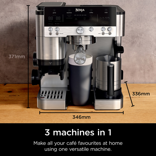 Ninja Luxe Cafe Premier Espresso Machine ES601UK