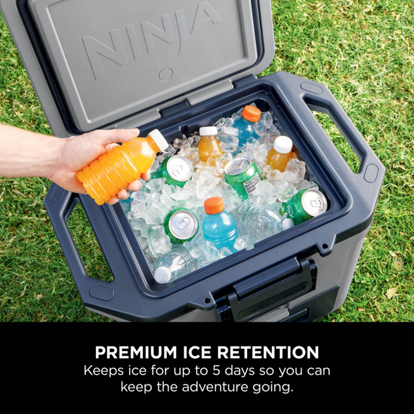 Ninja FrostVault 30QT/28L Hard Cooler with Dry Zone (Slate Grey) FB131UKGY