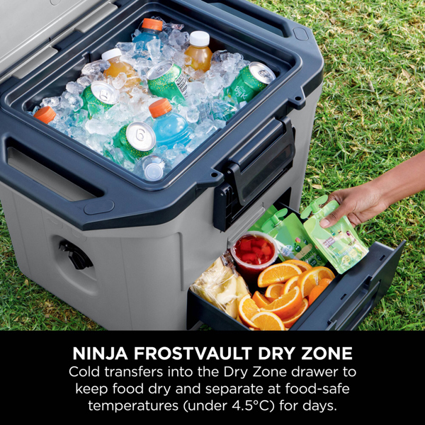 Ninja FrostVault 30QT/28L Hard Cooler with Dry Zone (Slate Grey) FB131UKGY