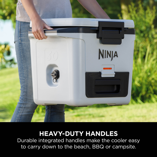 Ninja FrostVault 30QT/28L Hard Cooler with Dry Zone (Cloud White) FB131UKWH